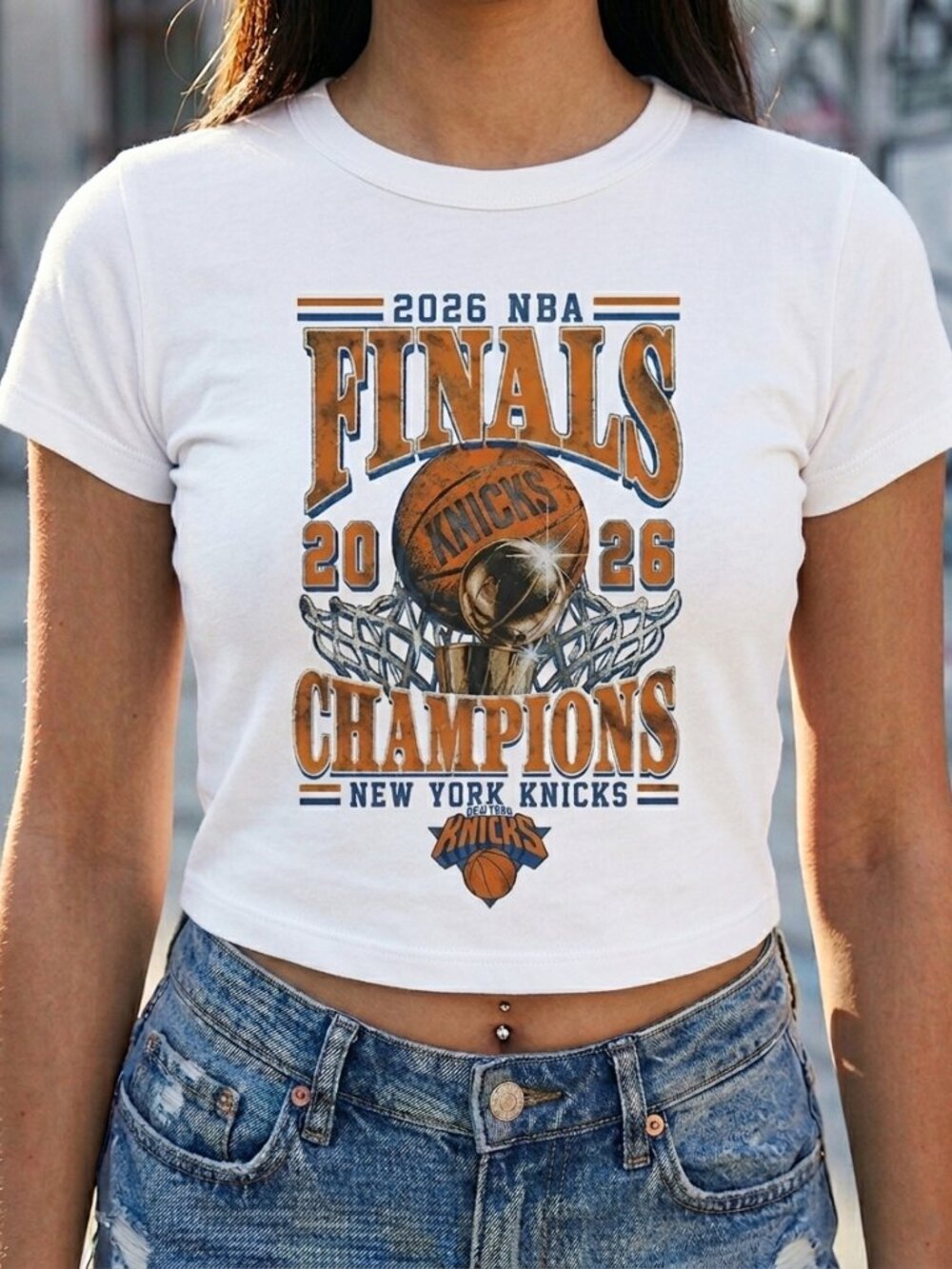 2026 NBA Finals Champions Knicks Shirt, New York Knicks Championship baby tee